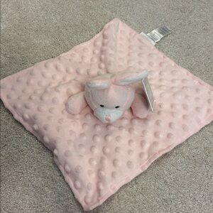 Elegant Baby Blankey Bunny Lovey